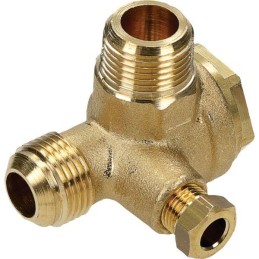 Soupape anti-retour compresseur 1/2" BSP - 1/2" BSP