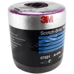 Scotch-Brite en rouleau gris