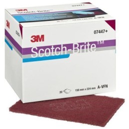 Scotch-Brite en boite gris