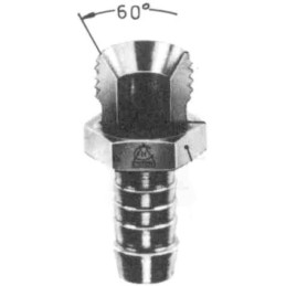 Embout métrique mâle M12x1,5 - tube 6mm