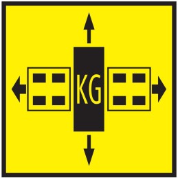 Plaque avec logo KG