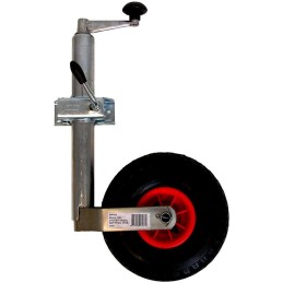 Roue jockey pneu gonflé