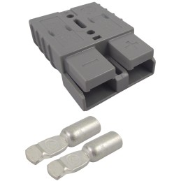 Connecteur Rema mixte gris 14mm² - 50A - L - 35mm