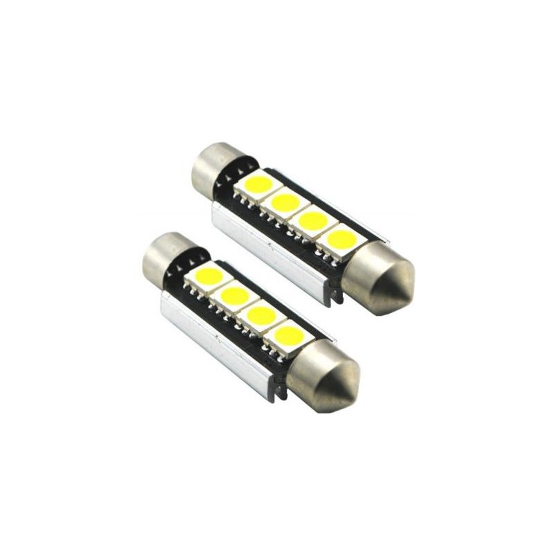 Jeu ampoules led canbus 41mm