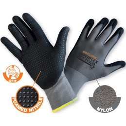 Gant nitrile avec grip taille 9