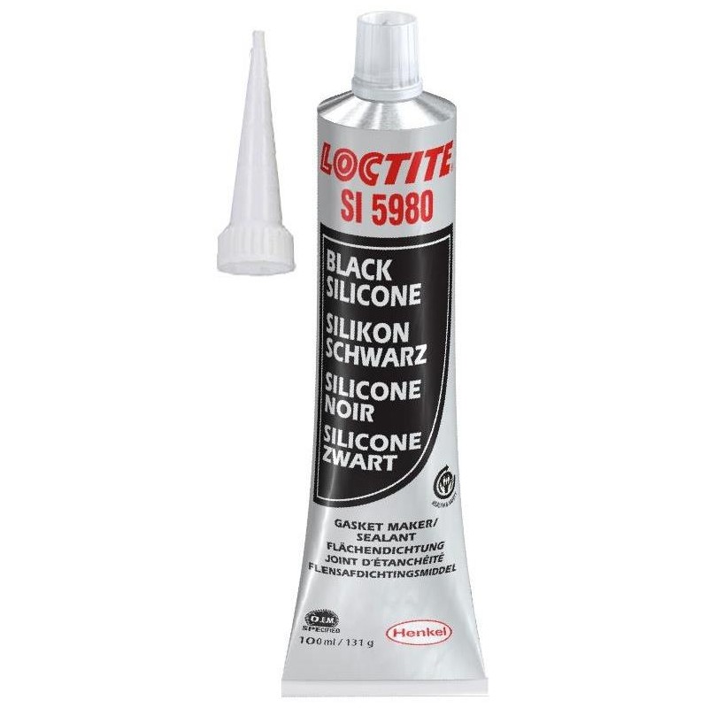 Silicone noir Loctite 5980 tube 100ml