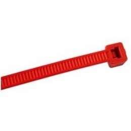 Collier colson plastique rouge 3,6 x 300mm