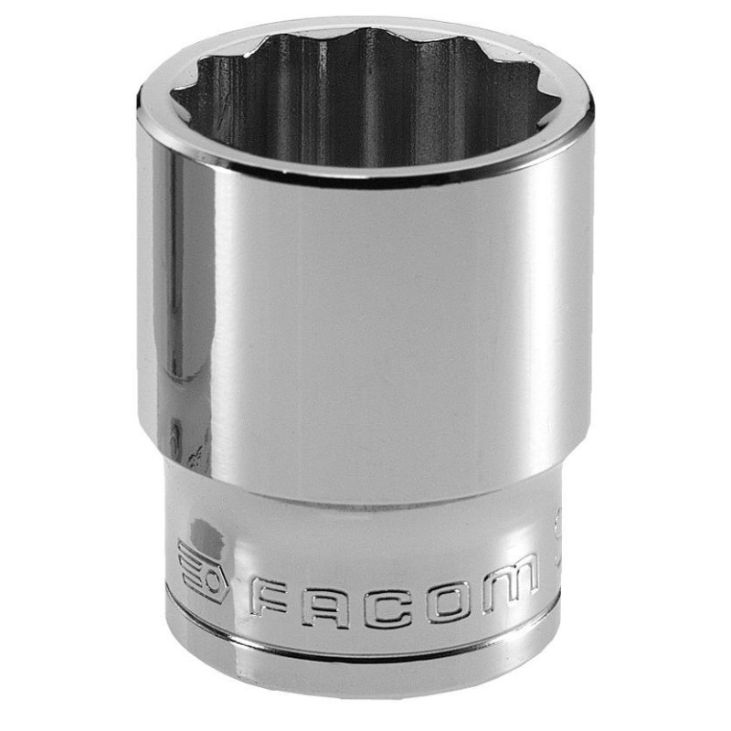 Douille 1/2" 12 pans métrique FACOM 10 mm Douille 1/2" 12 pans métrique FACOM 10 mm