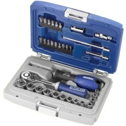 Coffret de douilles 1/4" - Expert E194672