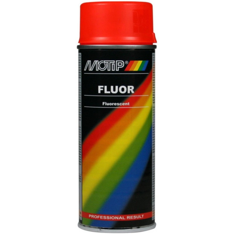 Peinture fluo orange