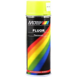 Peinture fluo jaune