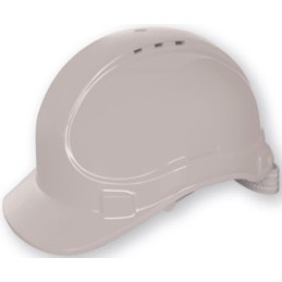 Casque de chantier blanc