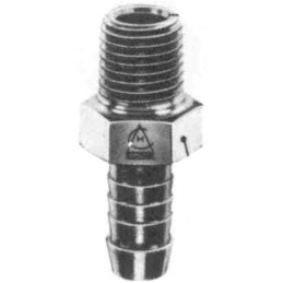 Embout gaz cônique 3/8 NPT - tube 12mm