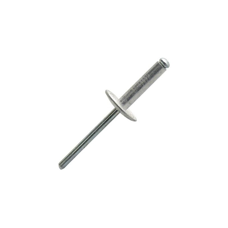 Rivet pop Acier / Alu tête extra large 4.8x16mm