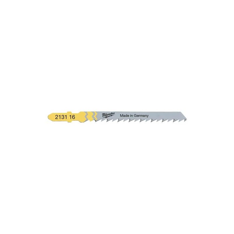 Lame de scie sauteuse Milwaukee - bois, plastique 75x4mm T144D (x5)