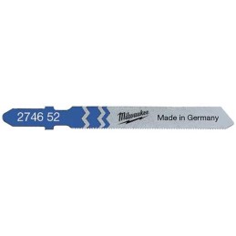 Lame de scie sauteuse Milwaukee - métal 55x1,2mm T118A (x5)