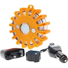 Balise LED flash orange