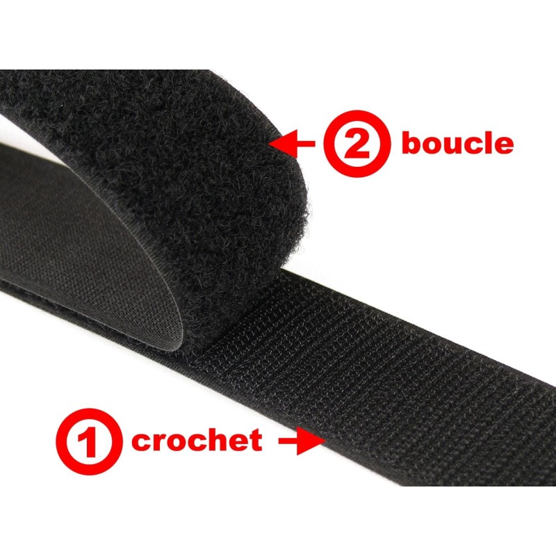 Velcro adhésif Zip Fix 1 - crochet