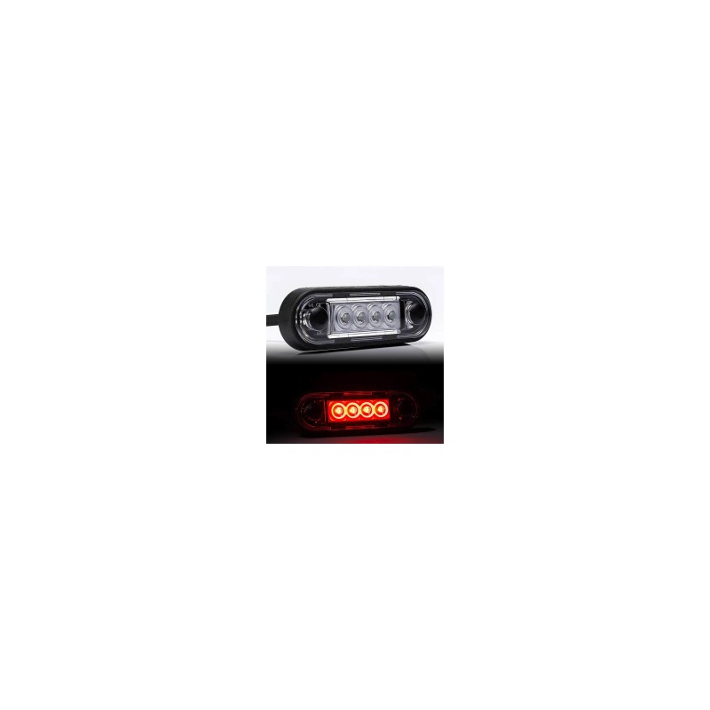 Feu d'encombrement LED rouge Feu d'encombrement LED rouge