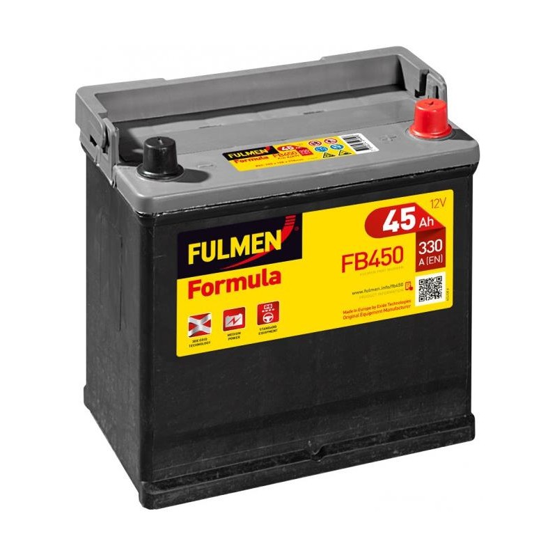 Batterie de démarrage 45Ah pour véhicule asiatique