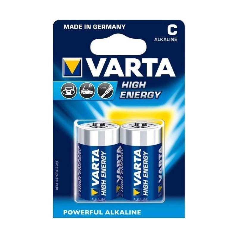 Jeu de 2 piles 1,5V C (LR14)