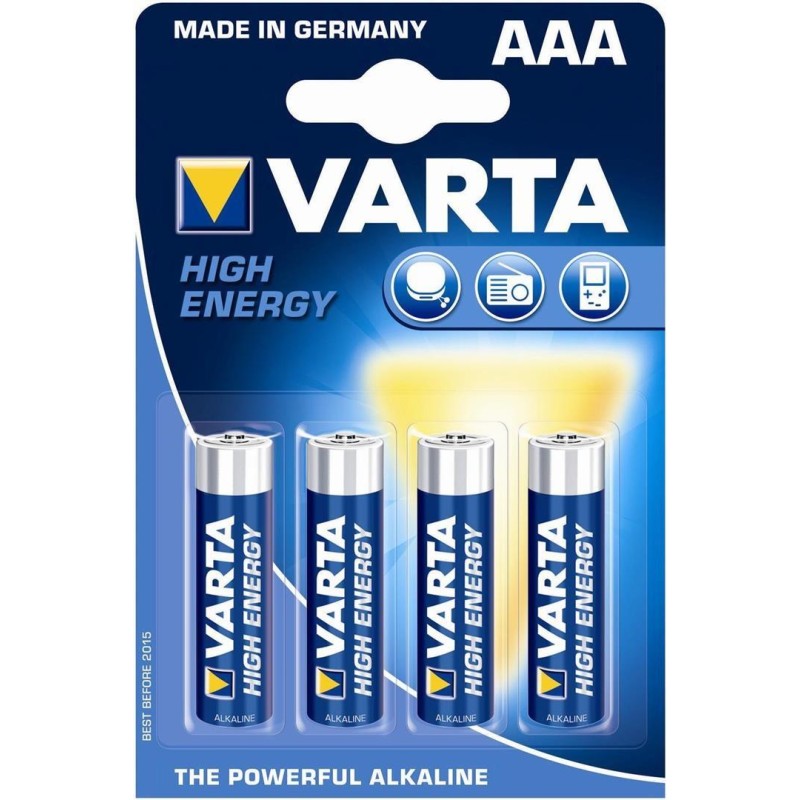 Jeu de 4 piles 1,5V AAA (LR03)