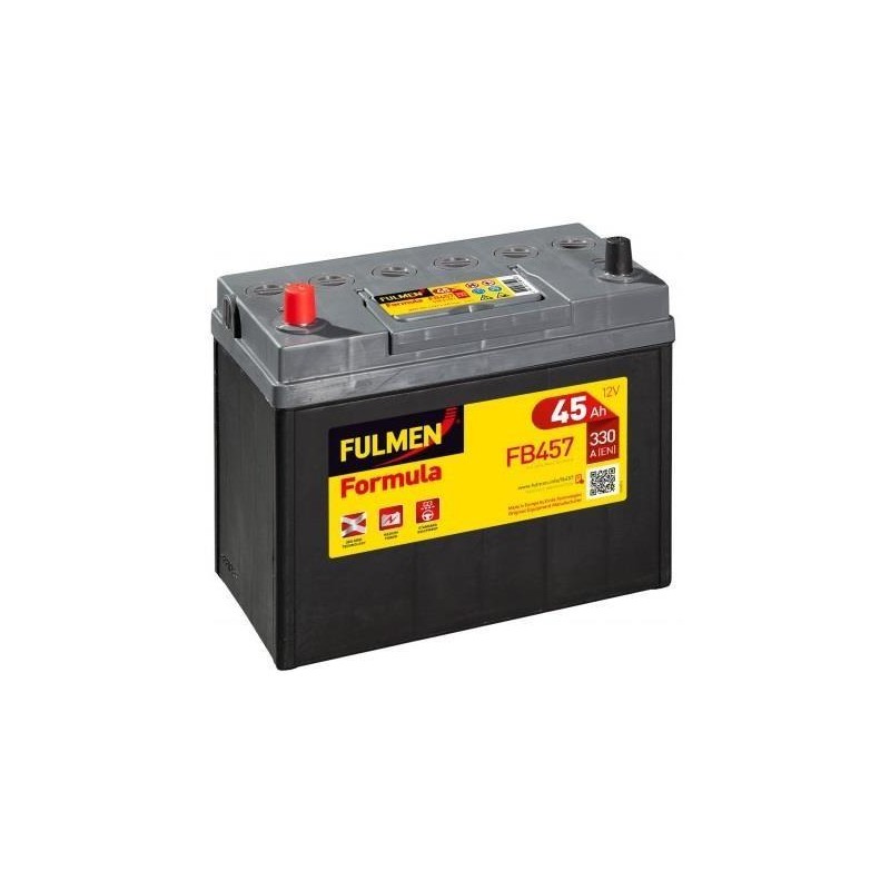 Batterie de démarrage 45Ah pour véhicule asiatique (petites bornes)