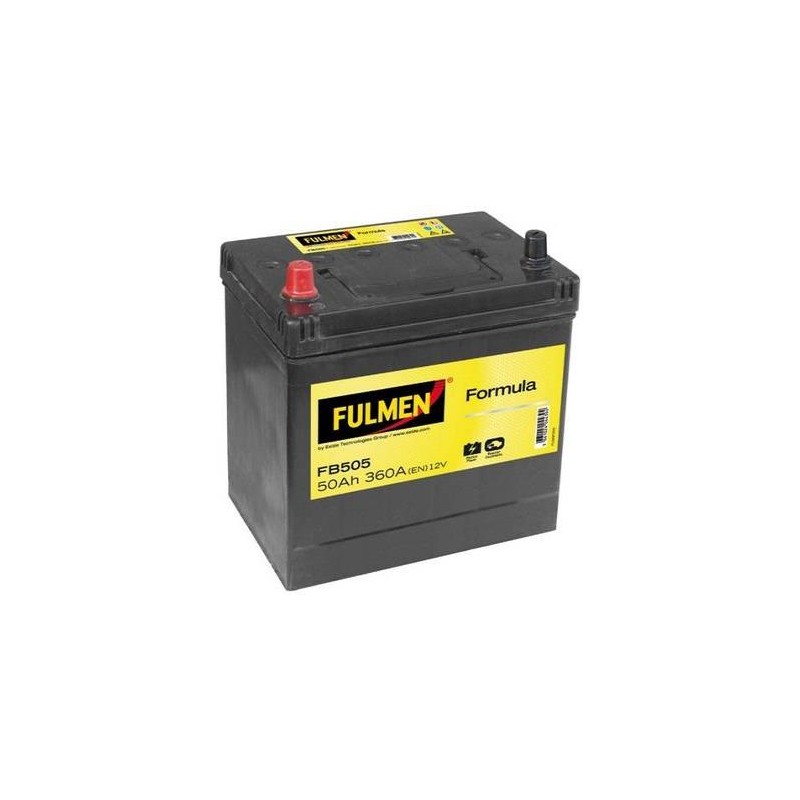 Batterie de démarrage 50Ah pour véhicule asiatique
