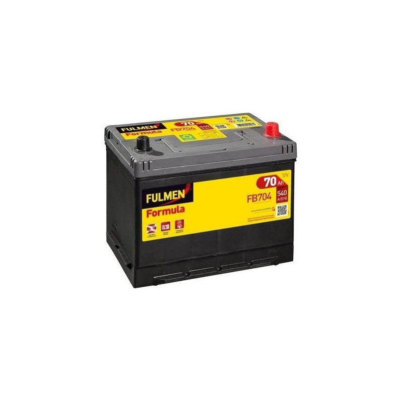 Batterie de démarrage 70Ah pour véhicule asiatique