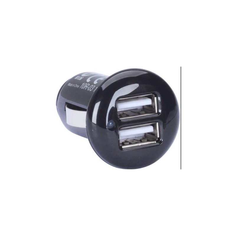 Prise allume cigare - double USB Prise allume cigare - double USB