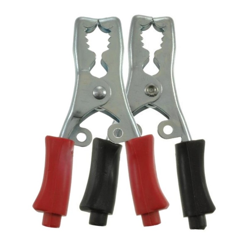 Pince croco 40A rouge Pince croco 40A rouge