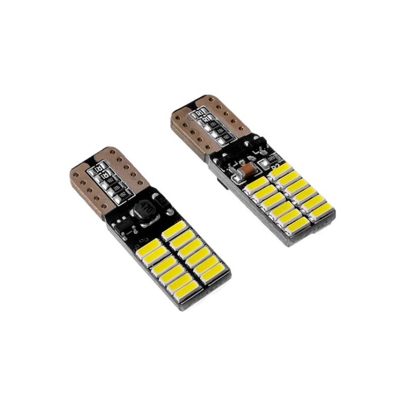 Jeu ampoules led canbus T10 Jeu ampoules led canbus T10