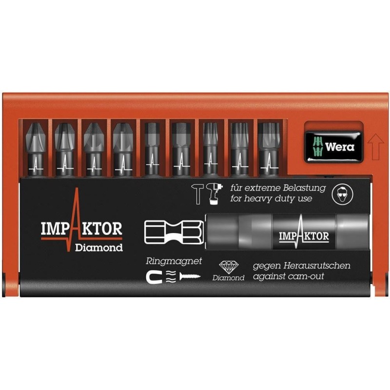 Coffret bits WERA IMPAKTOR Coffret bits WERA IMPAKTOR