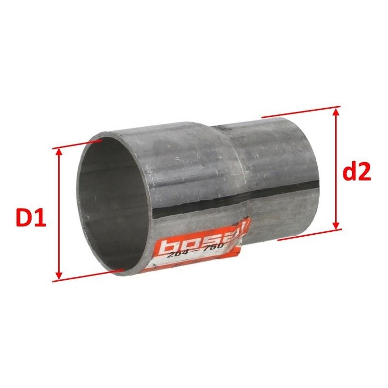 Réduction d'échappement Ø 48 x 45mm Réduction d'échappement Ø 48 x 45mm
