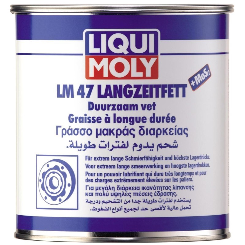 Graisse graphitée MoS2 (noire) 1kg Graisse graphitée MoS2 (noire) 1kg