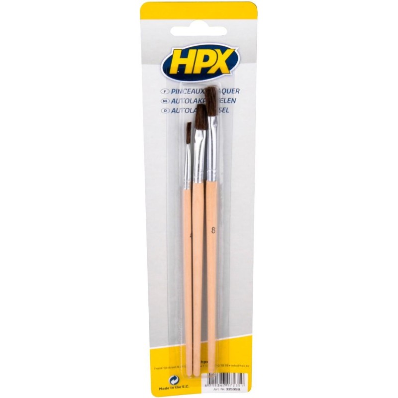 Jeu de pinceaux à laquer