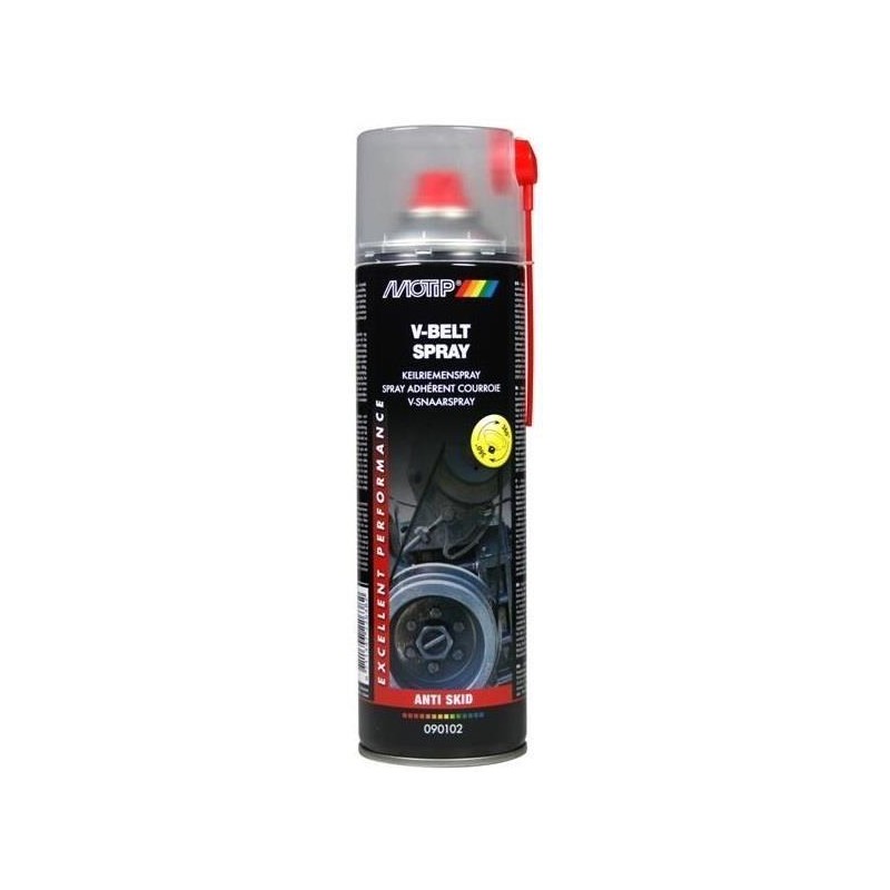 Anti-glissement courroie Motip spray 500ml Anti-glissement courroie Motip spray 500ml