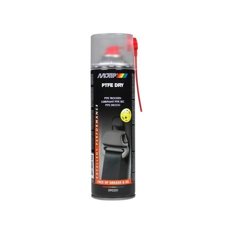Lubrifiant PTFE sec Motip spray 500ml 500ml Lubrifiant PTFE sec Motip spray 500ml 500ml