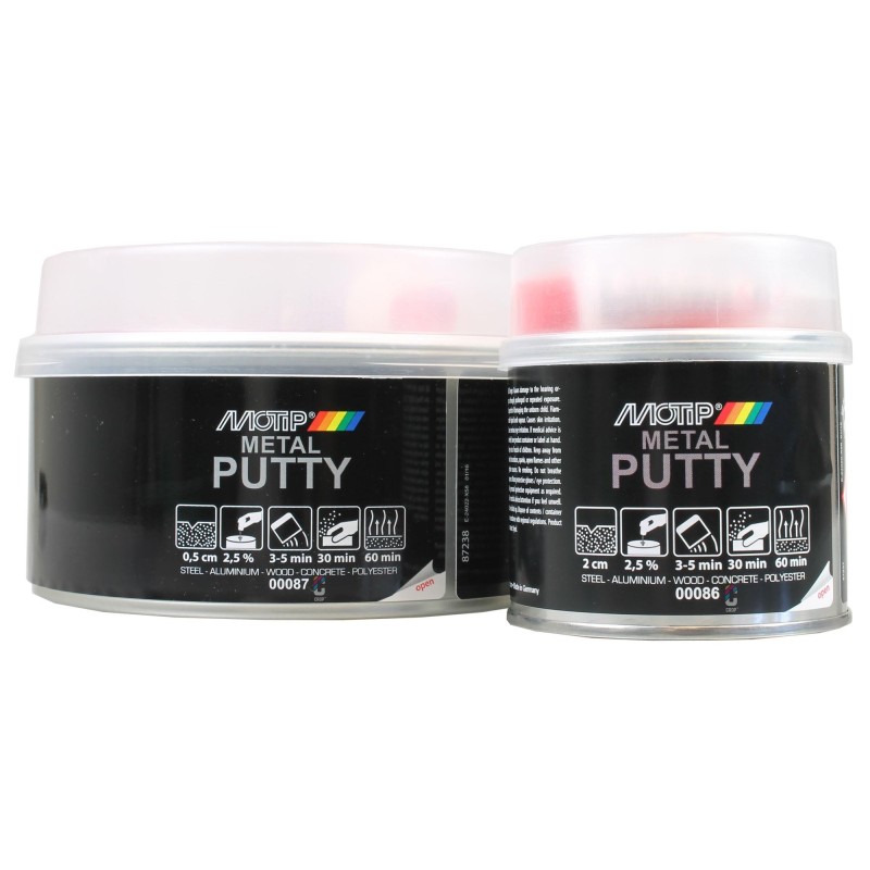 Mastic 2K métal/alu Motip 250 g Mastic 2K métal/alu Motip 250 g