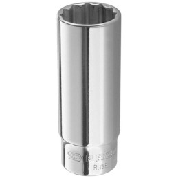 Douille 1/4" 12 pans longue pouce FACOM 1/4"