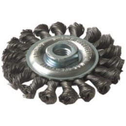 Brosse radiale pour meuleuse 110mm Acier