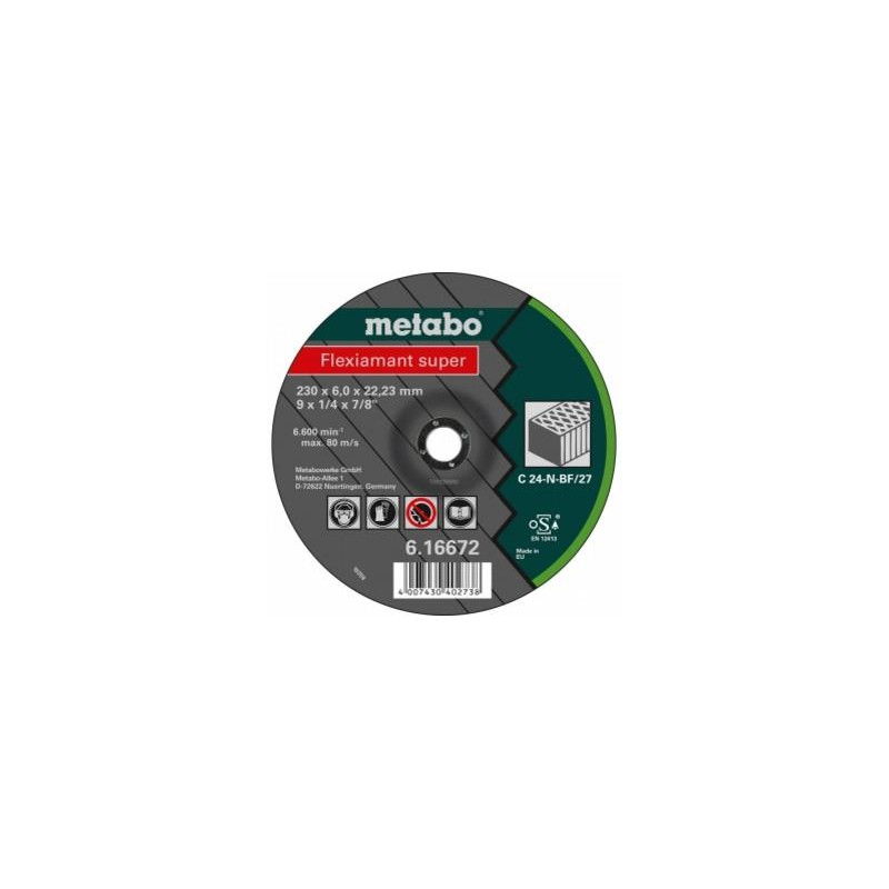 Disque à tronçonner - pierre 125 x 2,5 x 22,23 C30S Disque à tronçonner - pierre 125 x 2,5 x 22,23 C30S