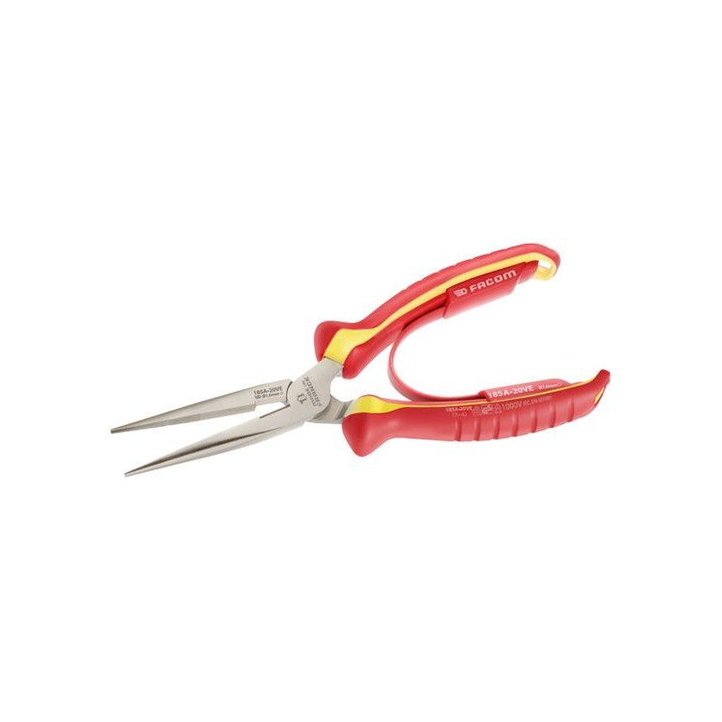 Pince à becs longs isolée 1000V FACOM 185A.20VE