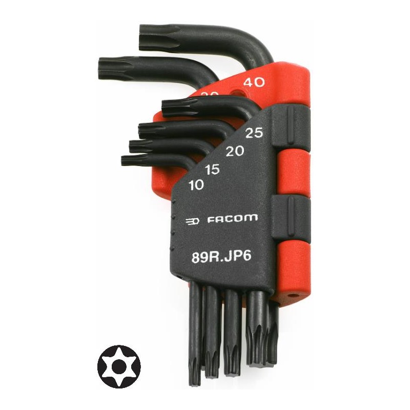 Jeu de clés résistorx FACOM 89R.JP6 Jeu de clés résistorx FACOM 89R.JP6