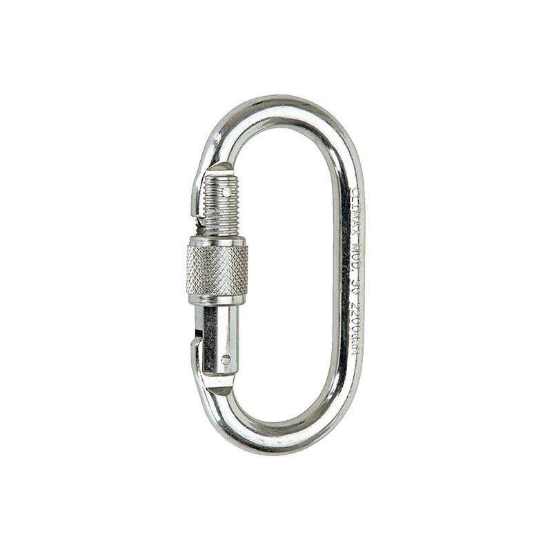 Mousqueton en acier zingué