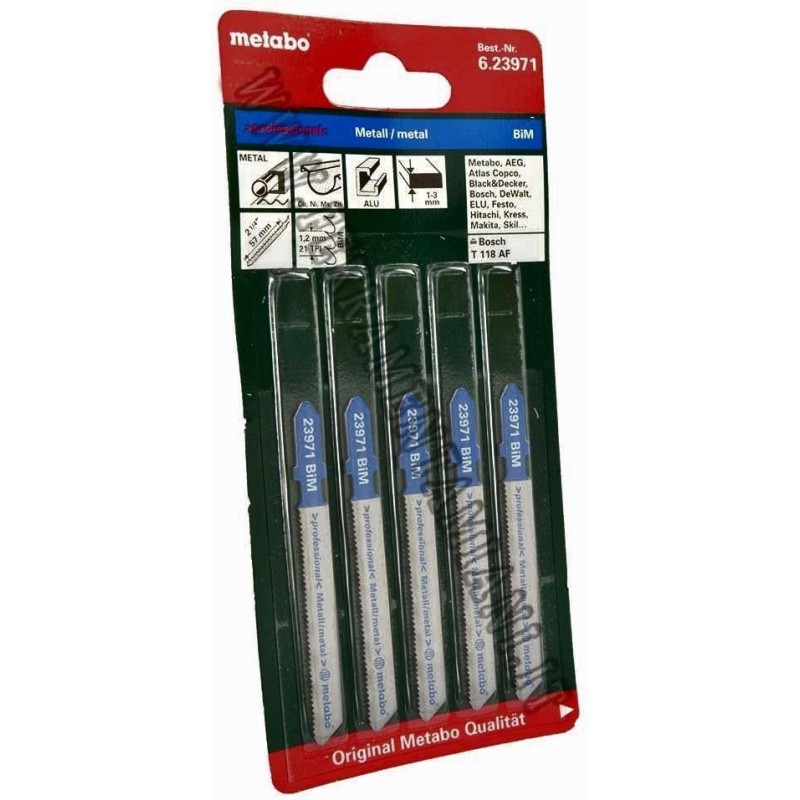 Lame de scie sauteuse métal Lame de scie sauteuse métal