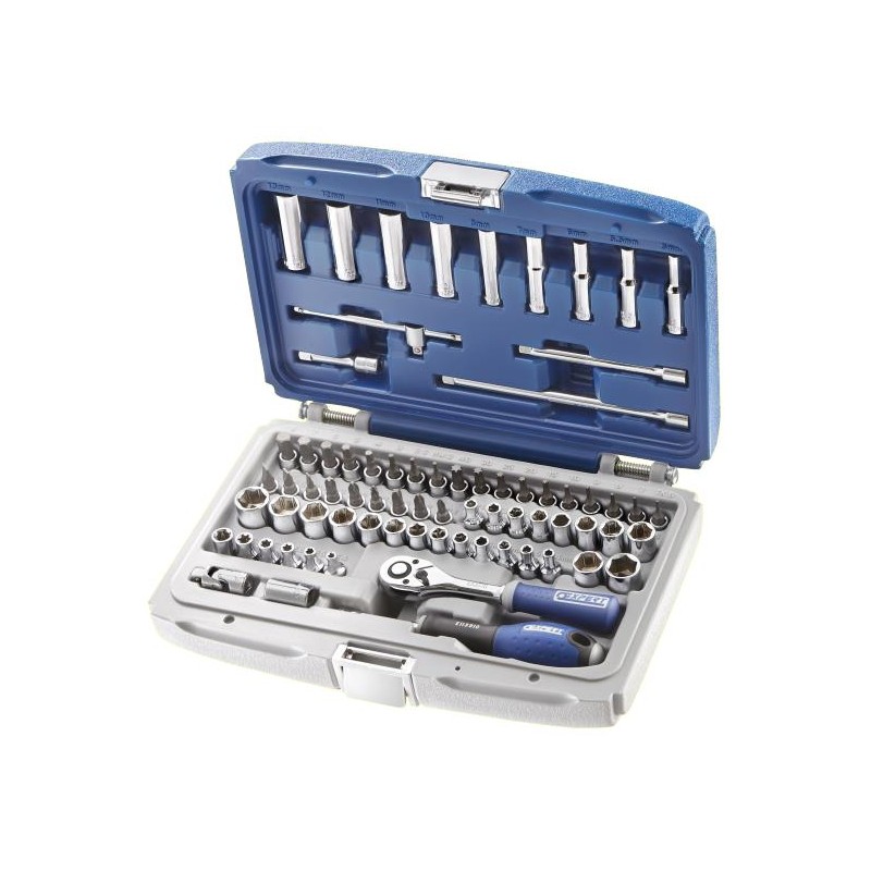 Coffret de douilles 1/4" - Expert E030707 Coffret de douilles 1/4" - Expert E030707