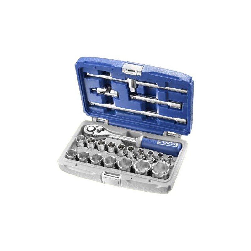 Coffret de douilles 1/2" - Expert E032900 Coffret de douilles 1/2" - Expert E032900
