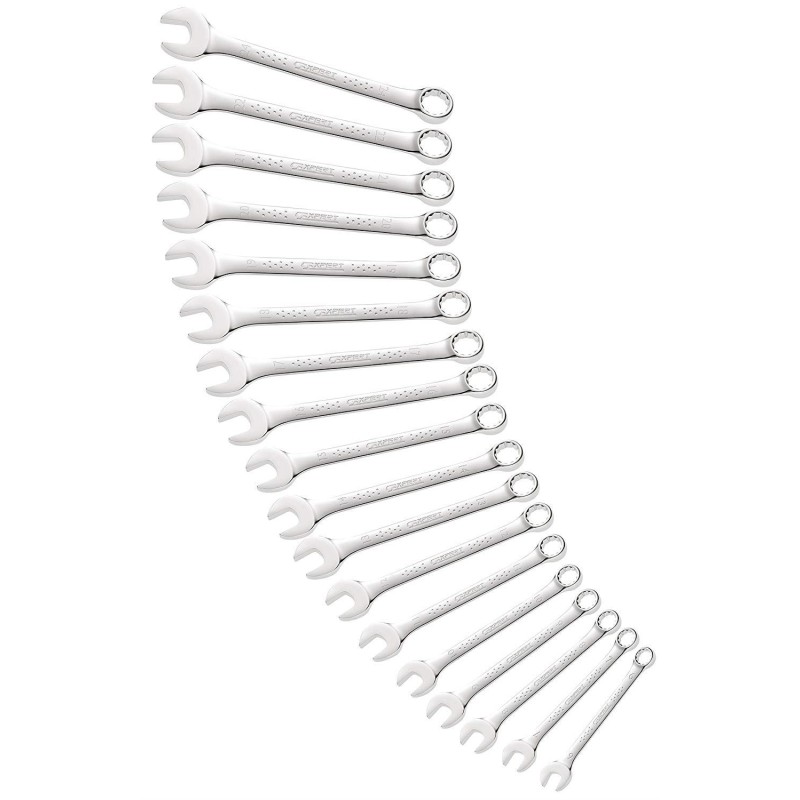 Jeux de clés mixtes 18 Pcs - Expert E113240 Jeux de clés mixtes 18 Pcs - Expert E113240