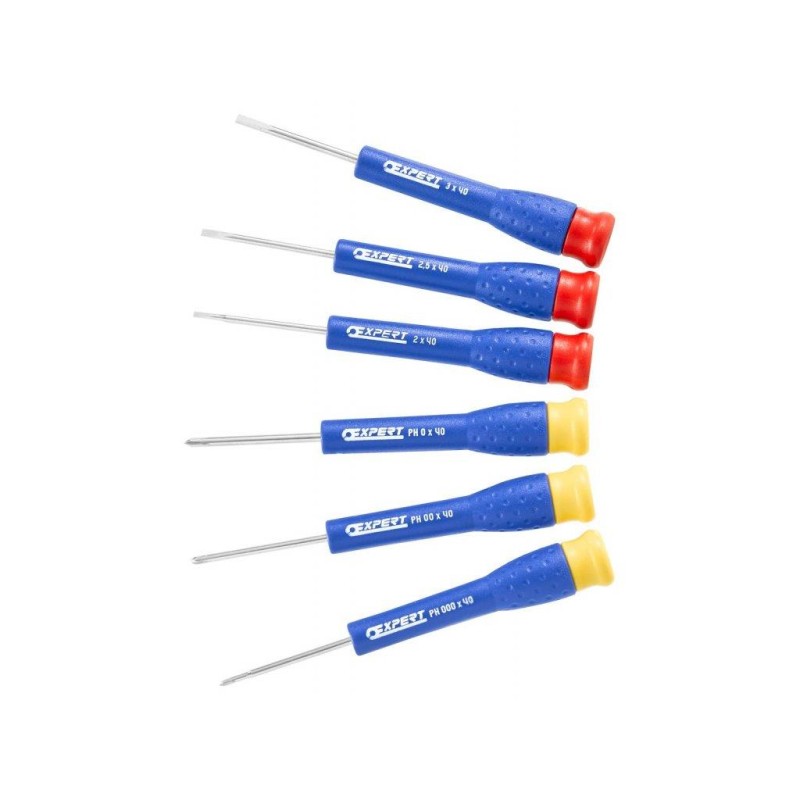 Jeu de tournevis de précision 6 Pcs - Expert E161102 Jeu de tournevis de précision 6 Pcs - Expert E161102